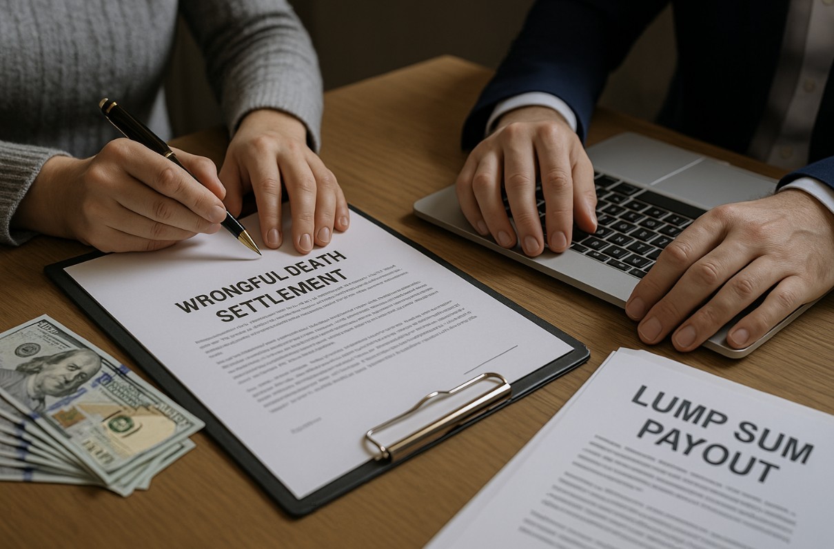 the pros and cons of structured settlements and lump sum payouts in wrongful death cases